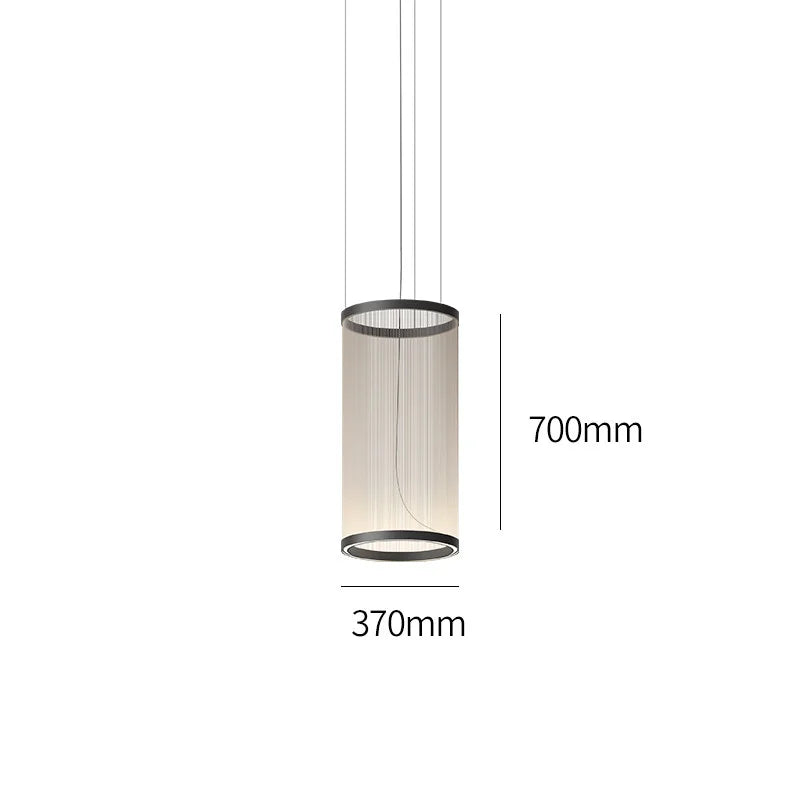 Lampa Wisząca LED Hiszpańska z Frędzlami Minimalistyczna Nowoczesna WJX2306