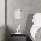 Nowoczesna Wisząca Lampa Wabi Sabi Styl Japoński do Sypialni