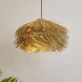 Boho lampa wisząca z naturalnego materiału w stylu boho od SaloEElaitte
