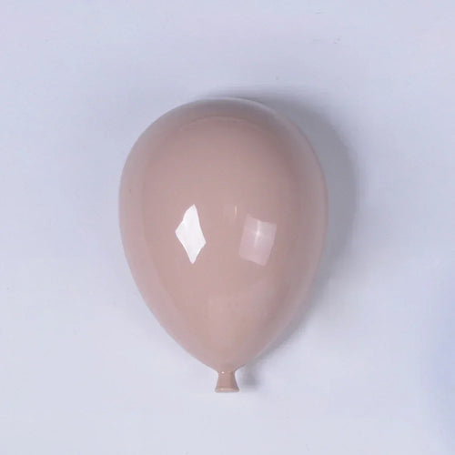 Różowy ceramiczny balon Luvo Balloon – dekoracja ścienna do pokoju dziecka