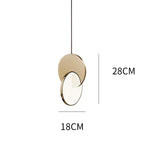 Lampa wisząca Jaśnie Panie, designerska lampa, kolor złoty i biały, kadr przód, przeznaczenie salon