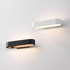 Kinkiet LED Jaśnie Panie, biały i czarny, nowoczesny design, idealny do salonu