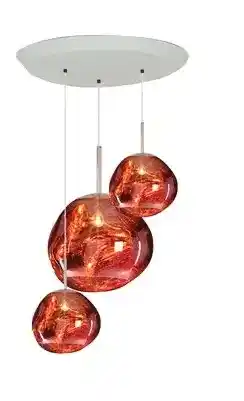 Kreatywne lampy szklane Jaśnie Panie wiszące czerwone lampy dekoracyjne do wnętrz
