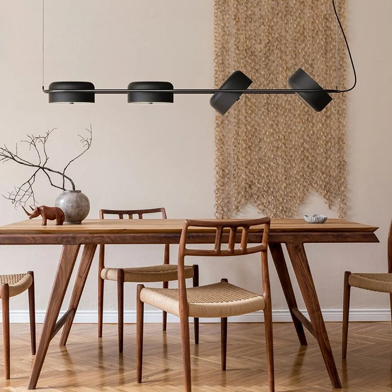 Lampa do kuchni Artpad, wisząca, czarna, kadr przód, przeznaczenie kuchnia