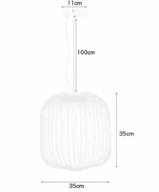 Lampa do salonu, wisząca, biała, kadr z przodu, doskonała do nowoczesnych wnętrz