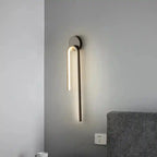 Nowoczesna lampa ścienna YUGUUK z LED w kształcie litery U do oświetlenia wnętrz
