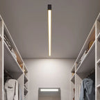Lampa sufitowa ASCELINA nowoczesna liniowa lampa do garderoby lub korytarza