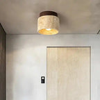 Lampa z naturalnych materiałów SKXL sufitowa w minimalistycznym stylu do nowoczesnego wnętrza