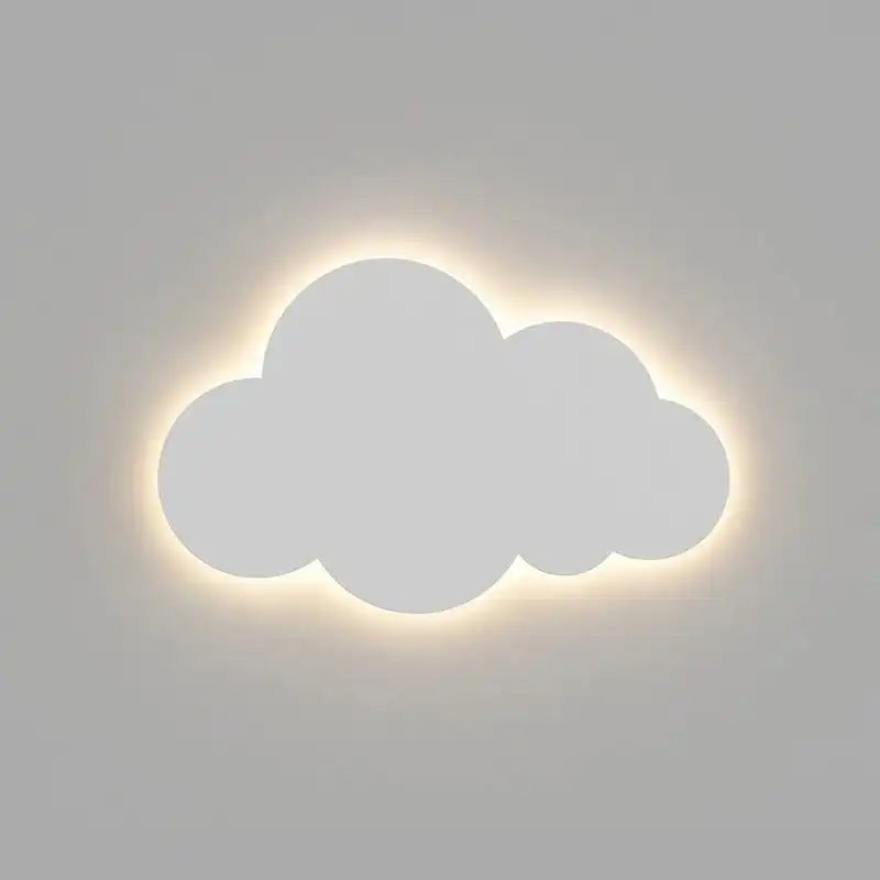 Lampy LED do pokoju dziecięcego TACIFITY w kształcie chmury z delikatnym rozświetleniem