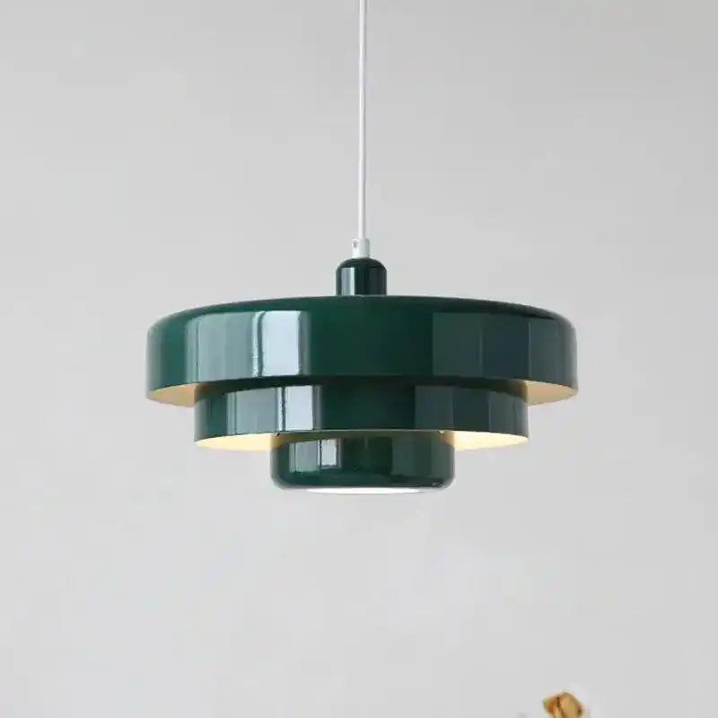 Zielona nowoczesna lampa wisząca YongYing Lumin stylowa i funkcjonalna do salonu lub jadalni