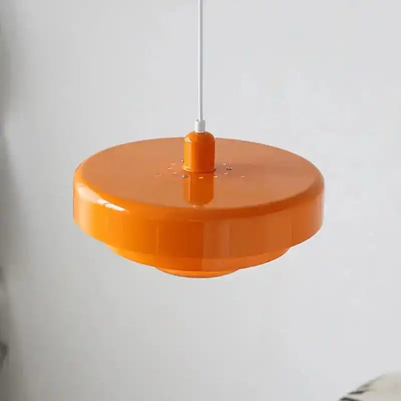 Pomarańczowa nowoczesna lampa wisząca YongYing Lumin z prostym kształtem do wnętrz