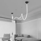 Designerskie oświetlenie wnętrz HomeLover nowoczesna lampa sufitowa w salonie