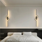 Minimalistyczny kinkiet Laito 60 cm z aluminium