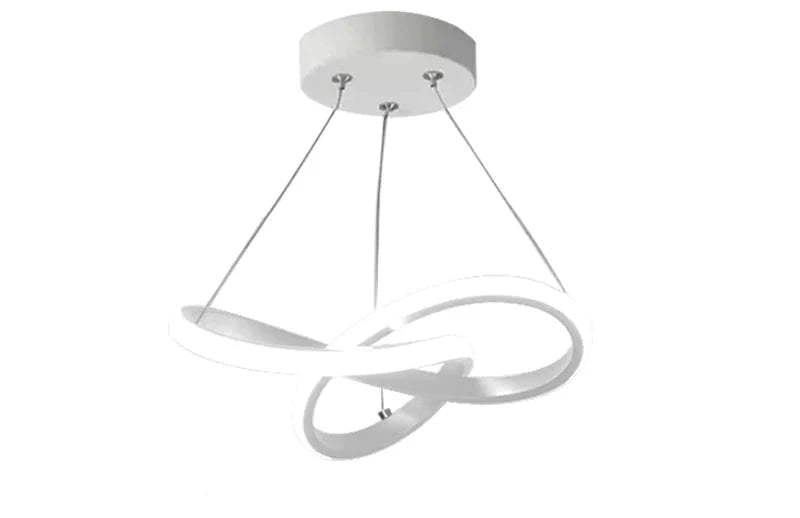 ASCELINA nowoczesna lampa sufitowa LED o futurystycznym designie w kolorze białym