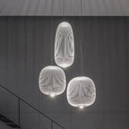 Kreatywna lampa wisząca z żelaza LED do salonu i jadalni