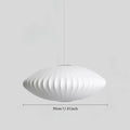 Nowoczesny biały żyrandol do salonu JOYINLED o średnicy 30 cm, elegancki i stylowy design