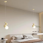 Żyrandol Nordic Eclipse do restauracji i hotelu z lampami LED
